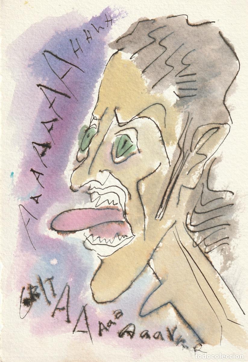 Arte: &rdquo;GRITAR FUERRRRRRTE&rdquo; ACUARELA - Foto 1