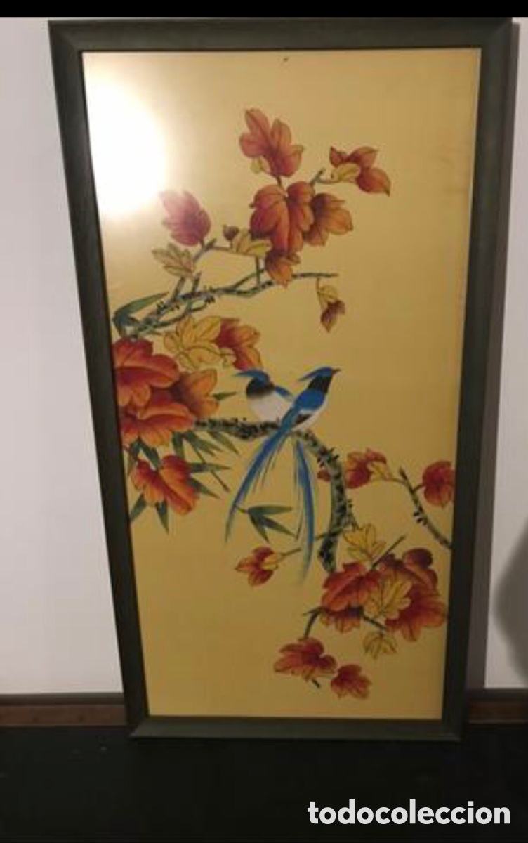 Arte: Pintura china p&aacute;jaro - Foto 1