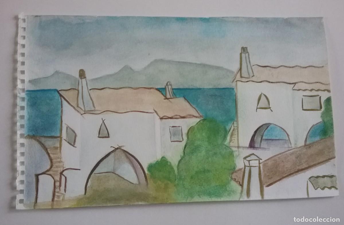 Arte: Acuarela sobre papel LEscala - Foto 1