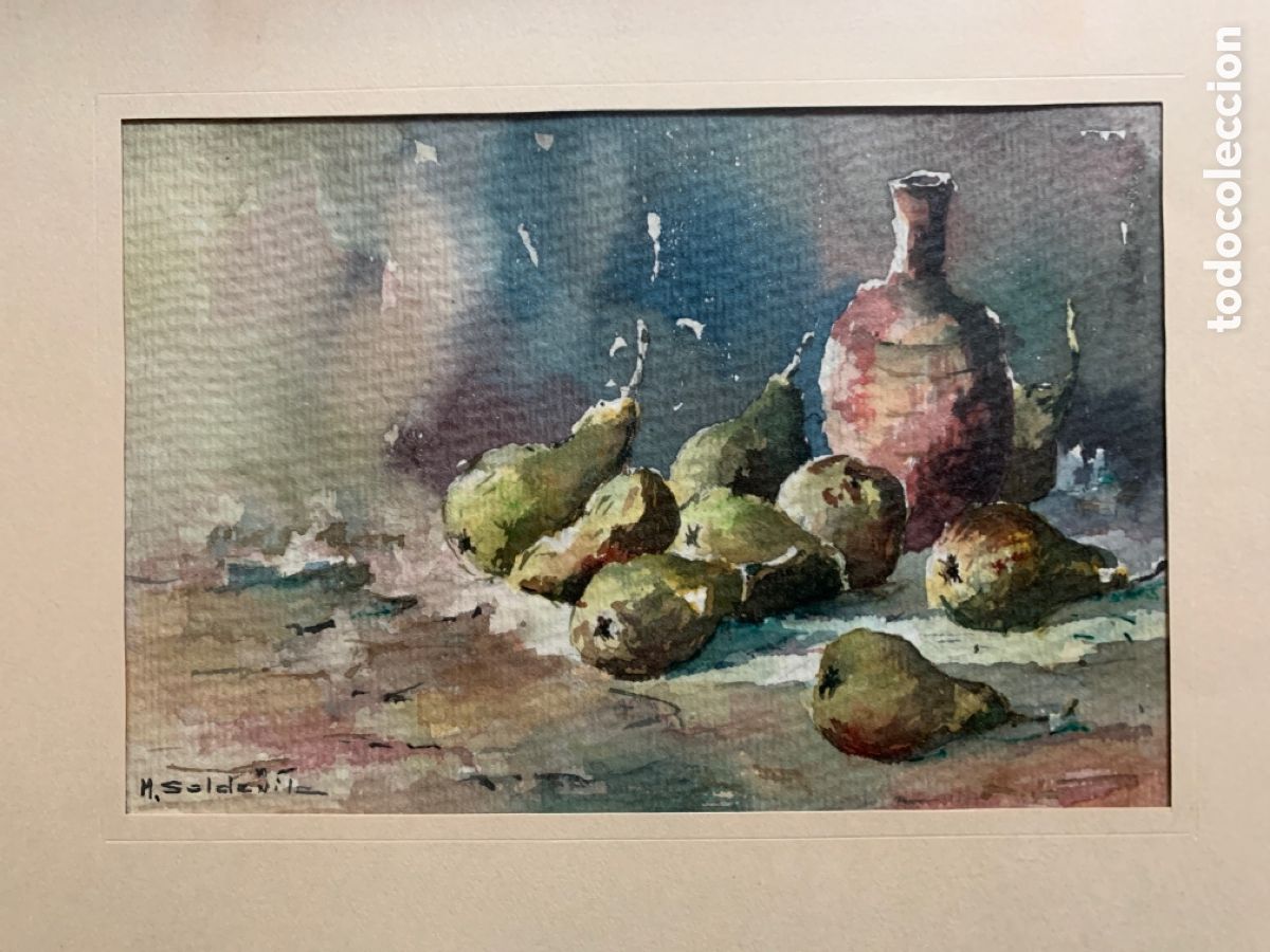 Kunst: Acuarela de M Soldevila, 1886-1956