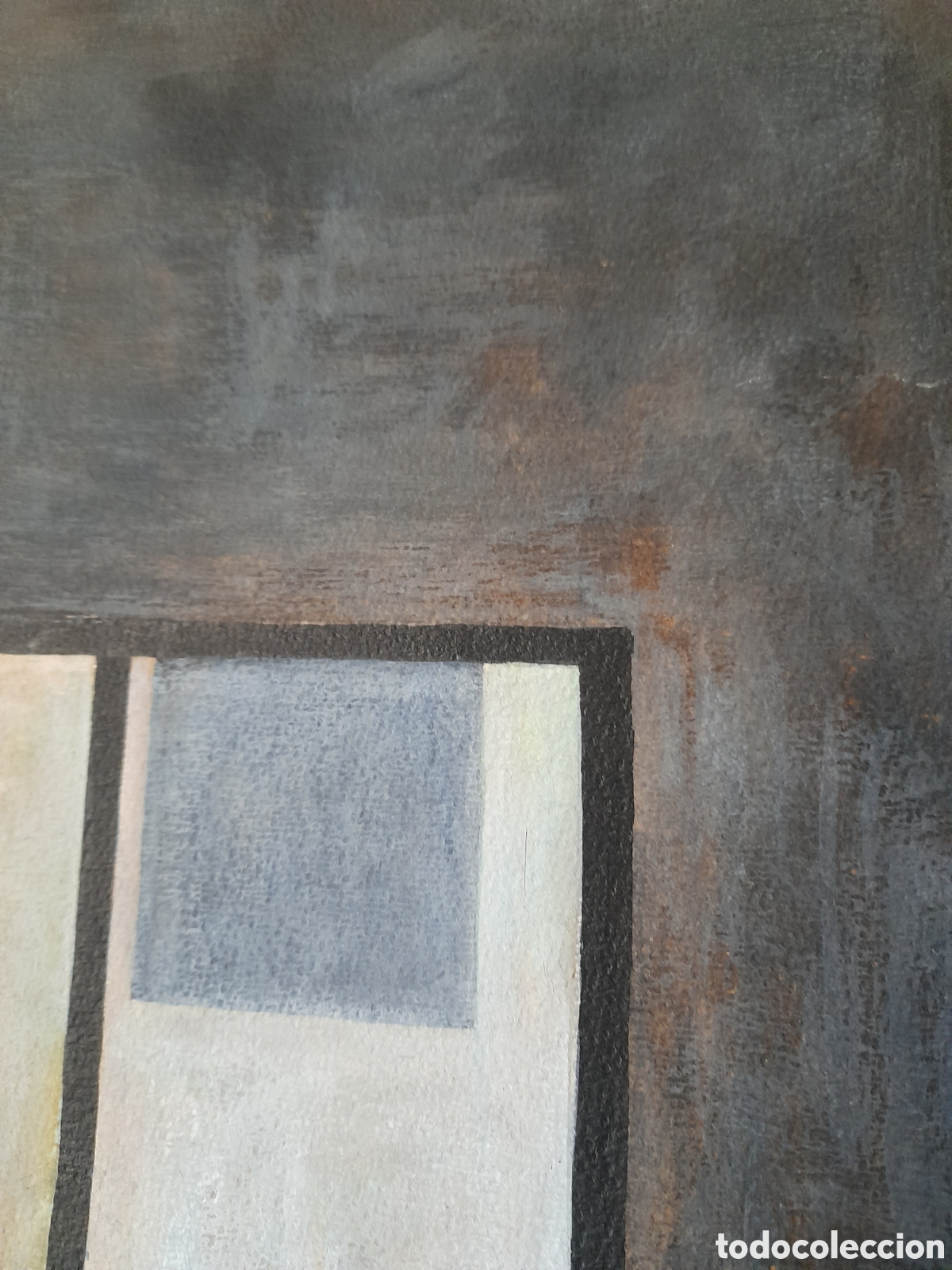 Arte: Composici&oacute;n al guache, mide 50,5x38cm - Foto 4
