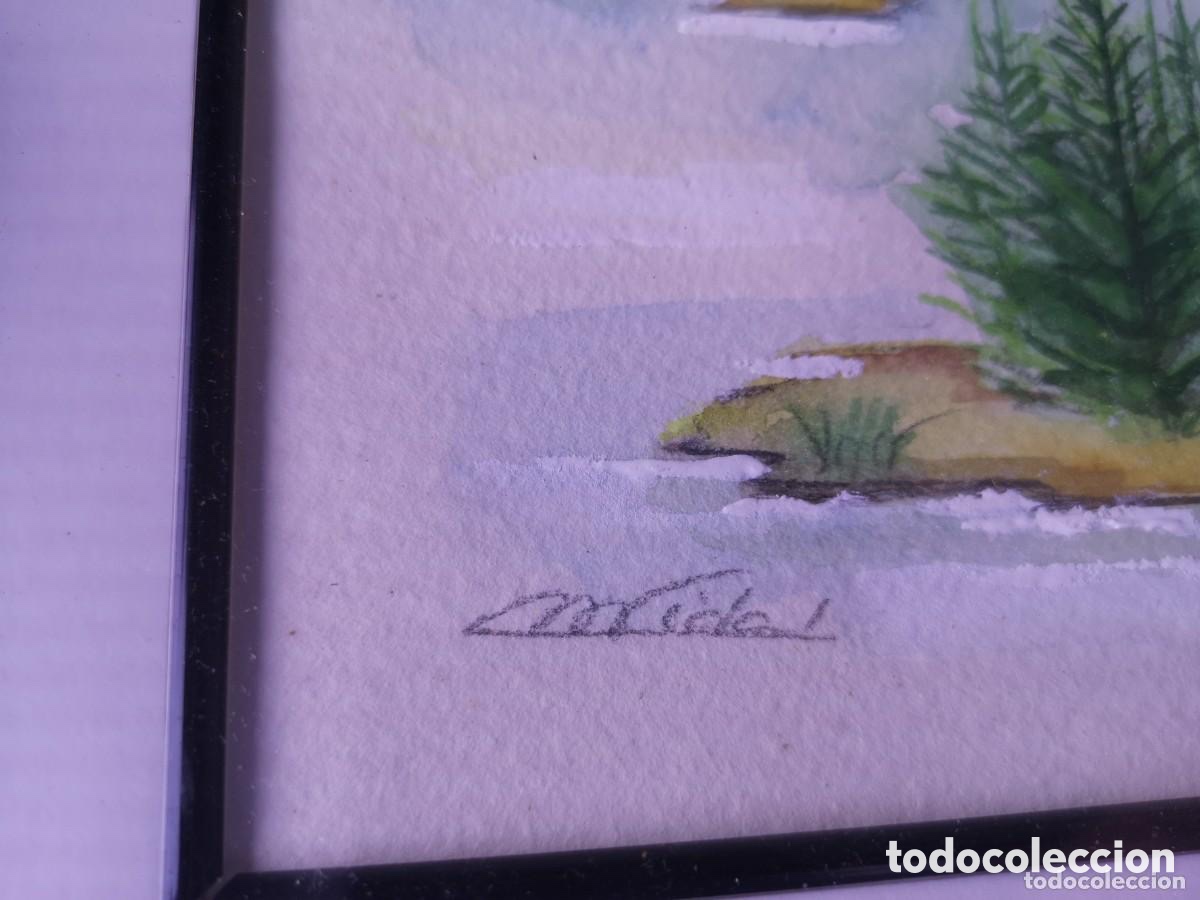 Arte: Cuadro acuarela original de M, Vidal , - Foto 6