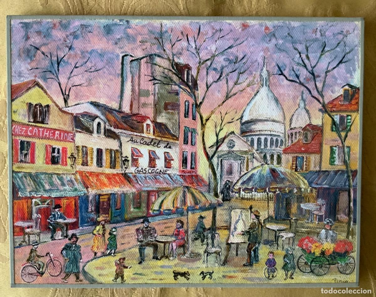 Arte: ACUARELA DE PARIS, FIRMADA - Foto 1