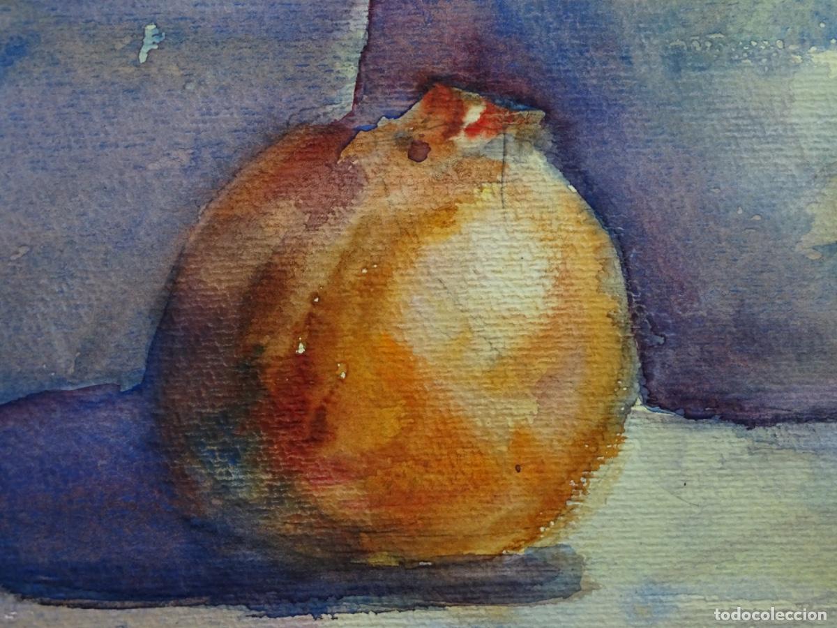 Arte: ACUARELA AN&Oacute;NIMA. BODEGON CAFETERA. 49x35 CM. - Foto 4