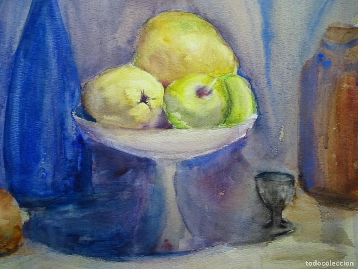 Arte: ACUARELA AN&Oacute;NIMA. BODEGON. 70x50 CM. - Foto 3