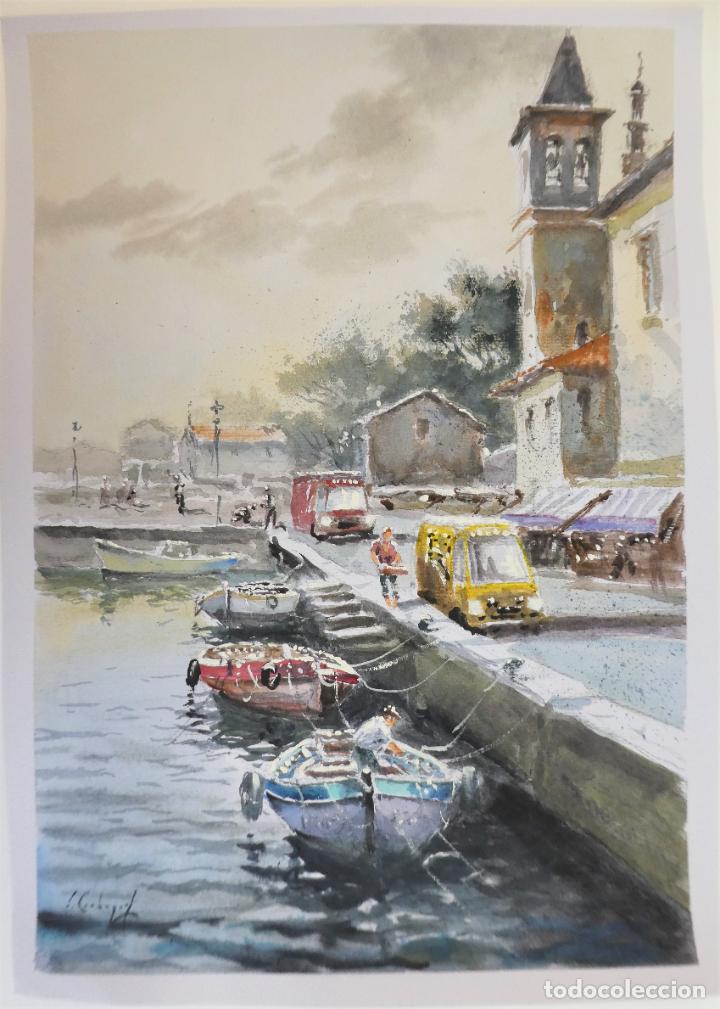 Arte: ACUARELA DE EMILIO CARBONELL - Foto 1
