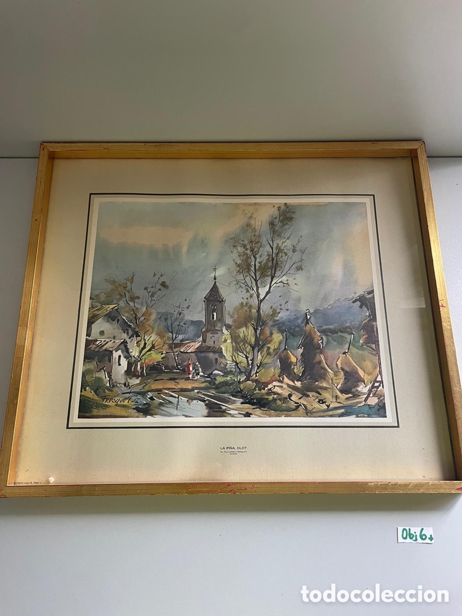 Arte: Lote de acuarelas Reproducion - Foto 2