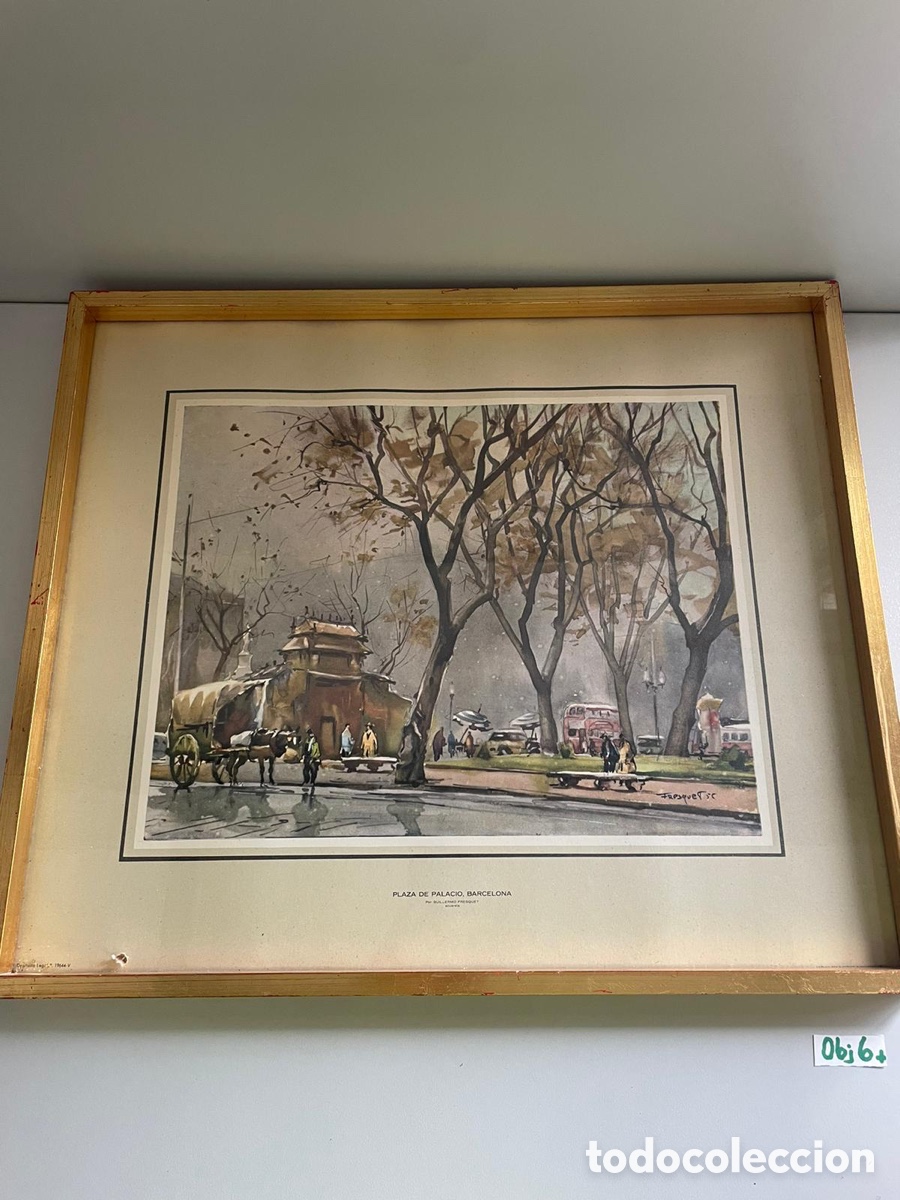 Arte: Lote de acuarelas Reproducion - Foto 1