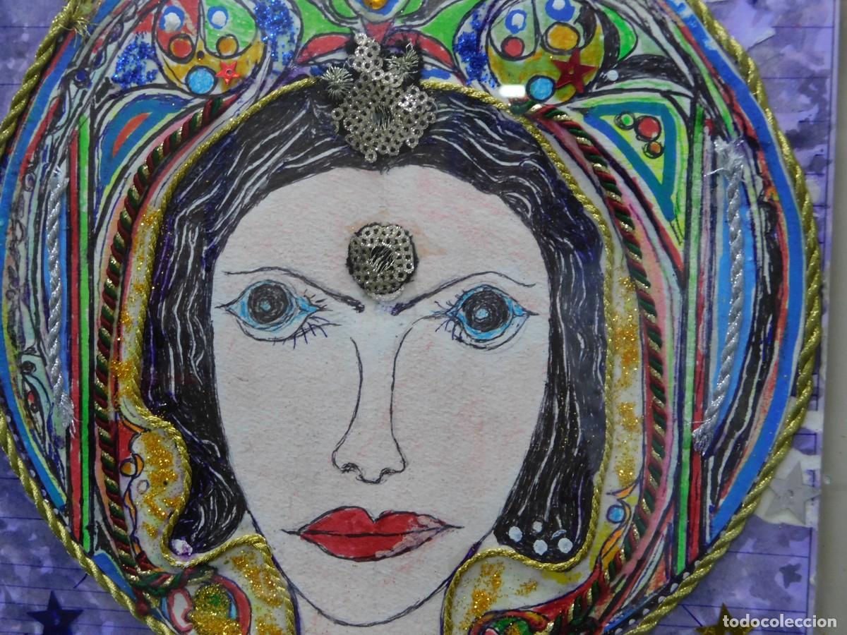 Arte: T&Eacute;CNICA MIXTA SOBRE PAPEL - Foto 4