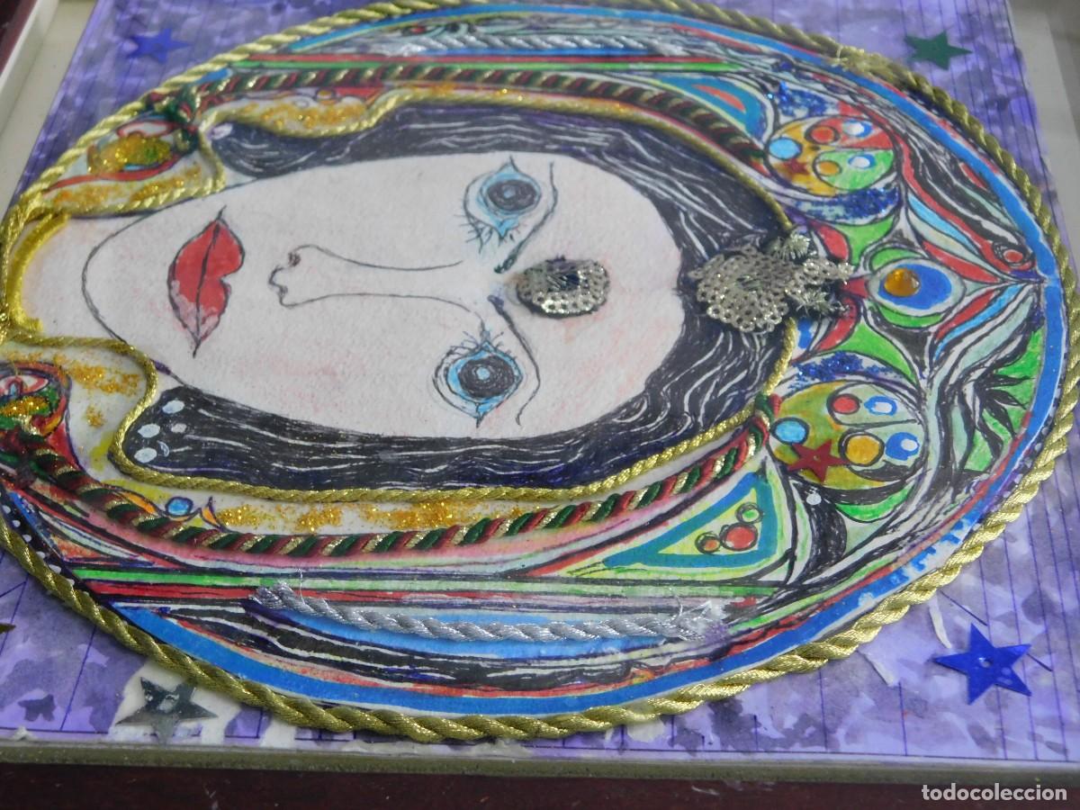 Arte: T&Eacute;CNICA MIXTA SOBRE PAPEL - Foto 5