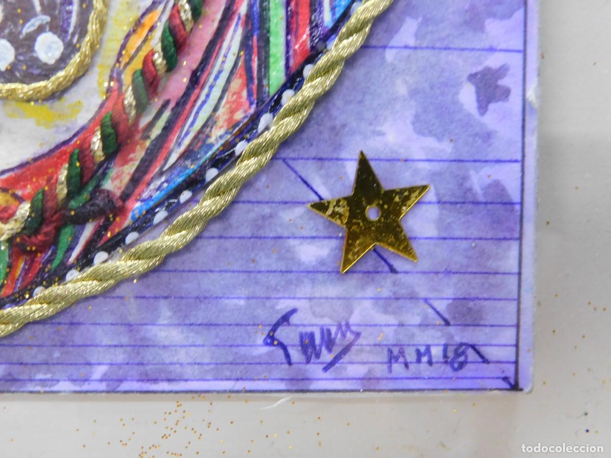 Arte: T&Eacute;CNICA MIXTA SOBRE PAPEL - Foto 8