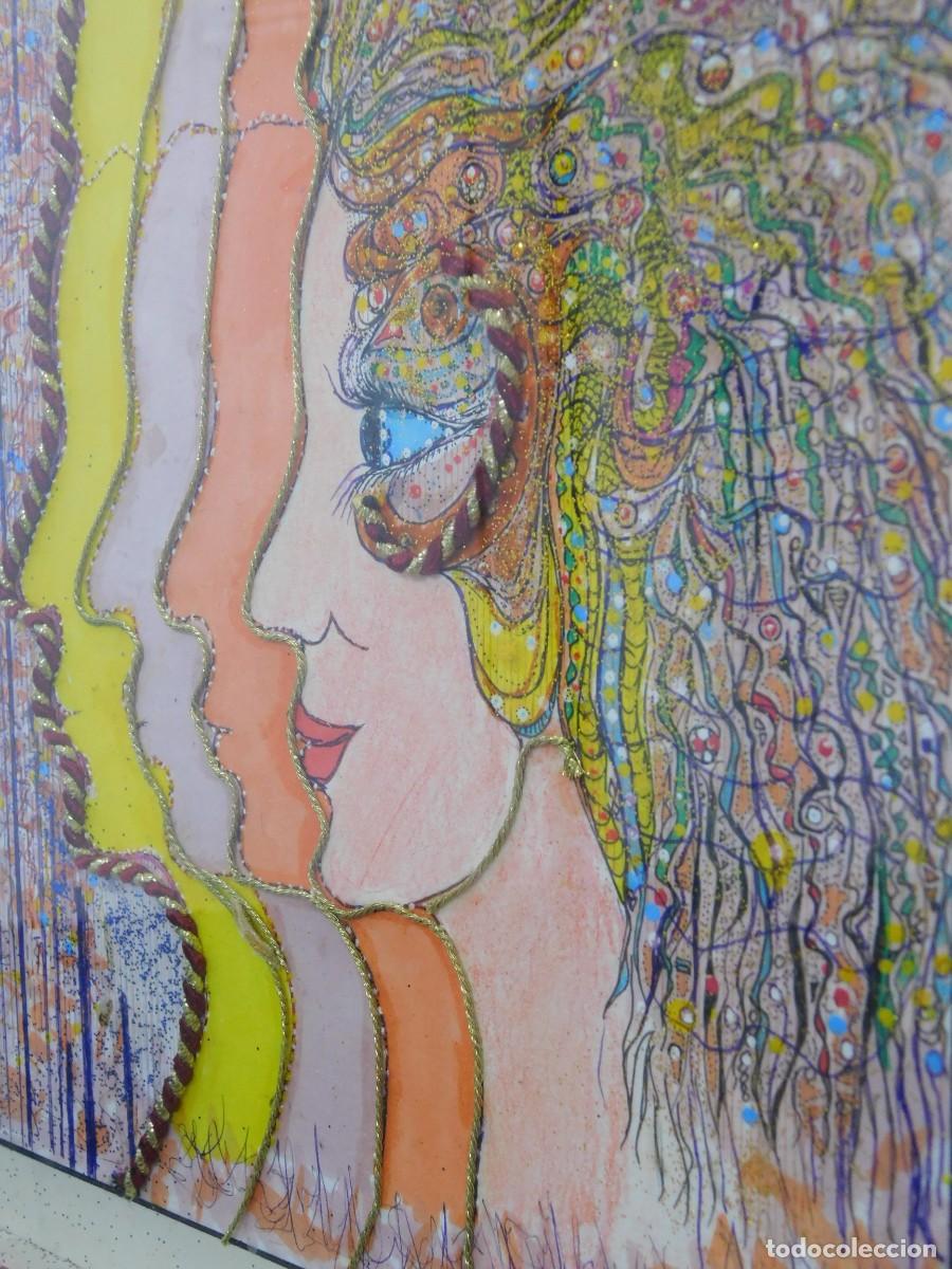 Arte: T&Eacute;CNICA MIXTA SOBRE PAPEL - Foto 3