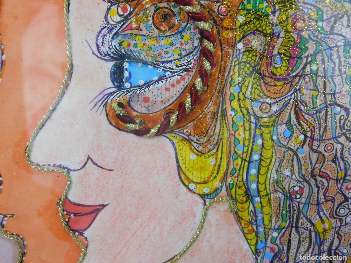 Arte: T&Eacute;CNICA MIXTA SOBRE PAPEL - Foto 7