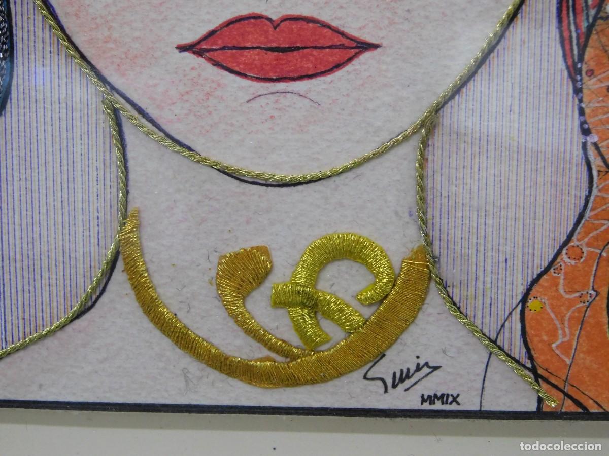 Arte: T&Eacute;CNICA MIXTA SOBRE PAPEL - Foto 5