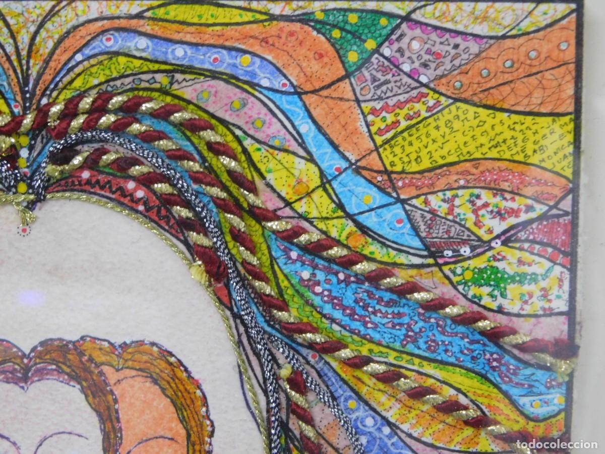 Arte: T&Eacute;CNICA MIXTA SOBRE PAPEL - Foto 6