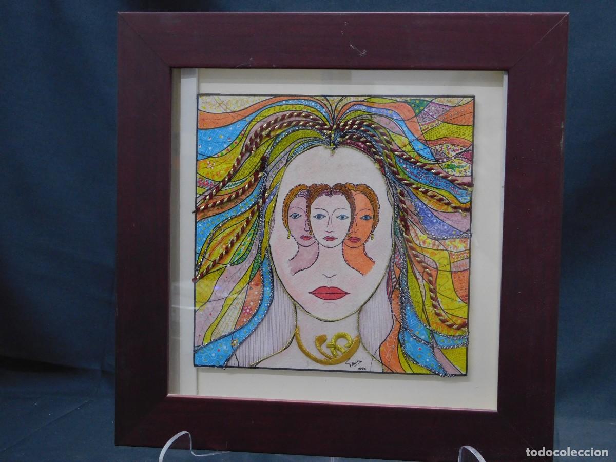 Arte: T&Eacute;CNICA MIXTA SOBRE PAPEL - Foto 10