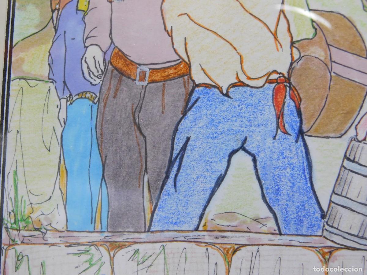 Arte: T&Eacute;CNICA MIXTA SOBRE PAPEL - Foto 10