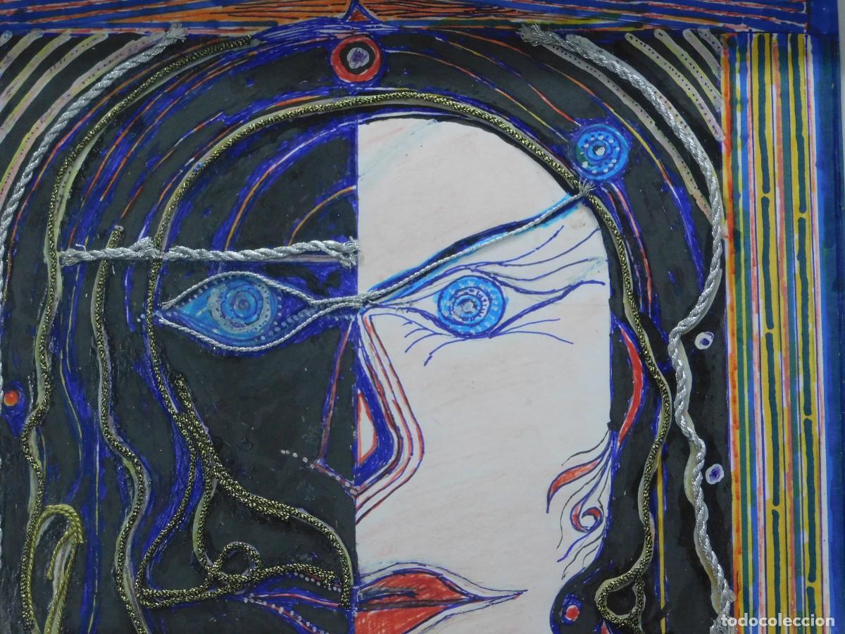 Arte: T&Eacute;CNICA MIXTA SOBRE PAPEL - Foto 3