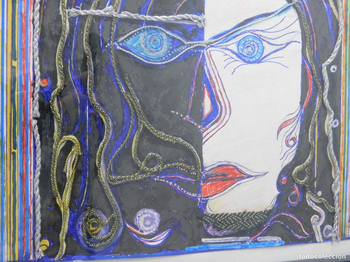 Arte: T&Eacute;CNICA MIXTA SOBRE PAPEL - Foto 5