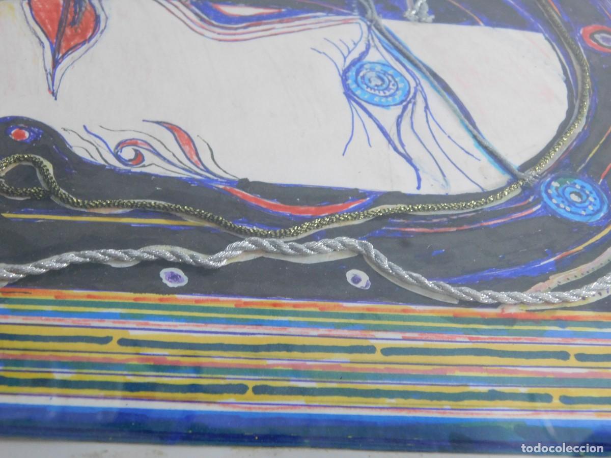 Arte: T&Eacute;CNICA MIXTA SOBRE PAPEL - Foto 7