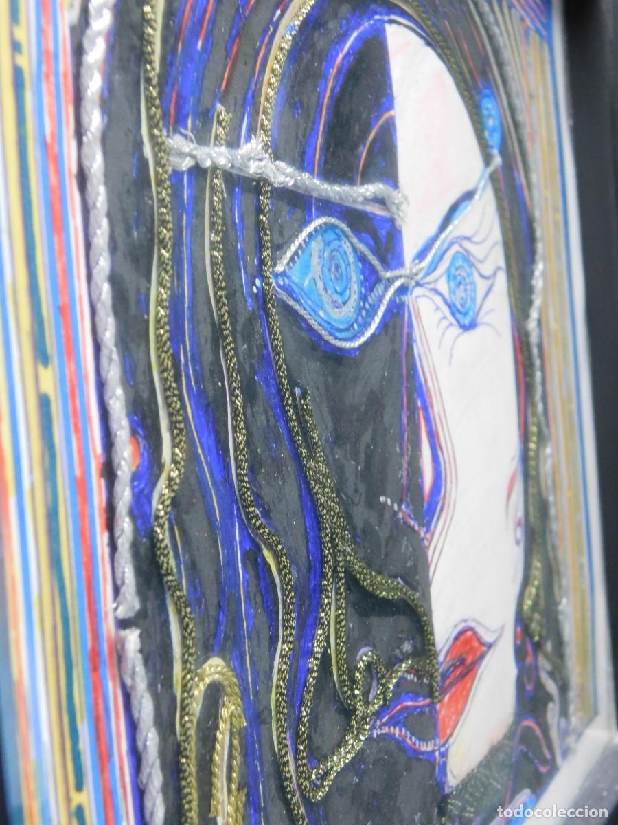 Arte: T&Eacute;CNICA MIXTA SOBRE PAPEL - Foto 8