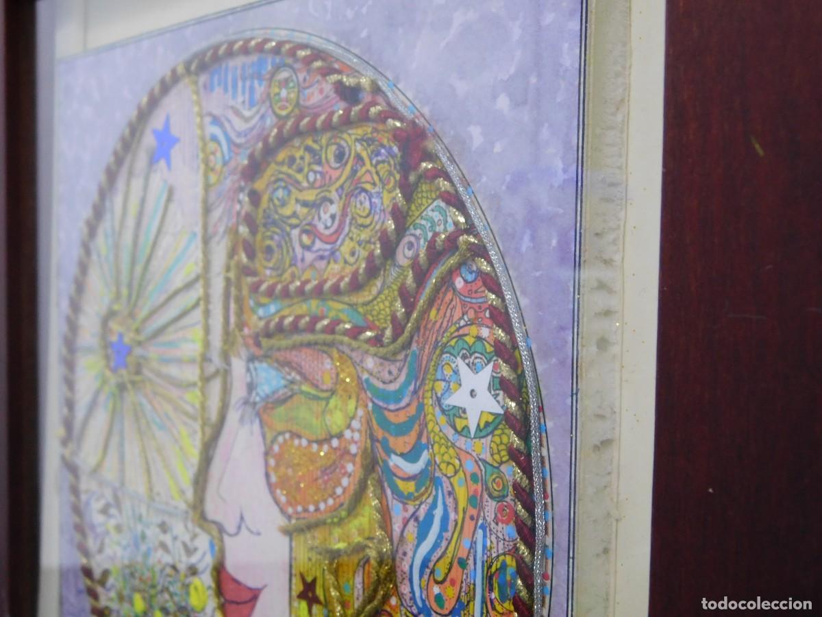 Arte: T&Eacute;CNICA MIXTA SOBRE PAPEL - Foto 8