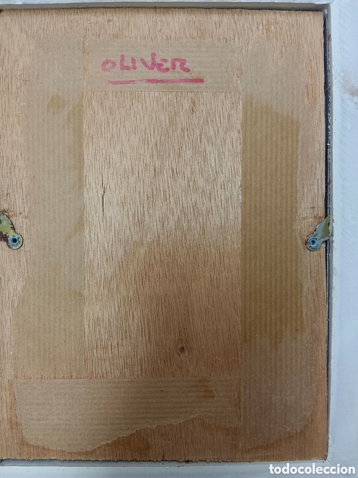 Arte: A.Oliver, B. acuarela, con dedicatoria a Martorell - Foto 5