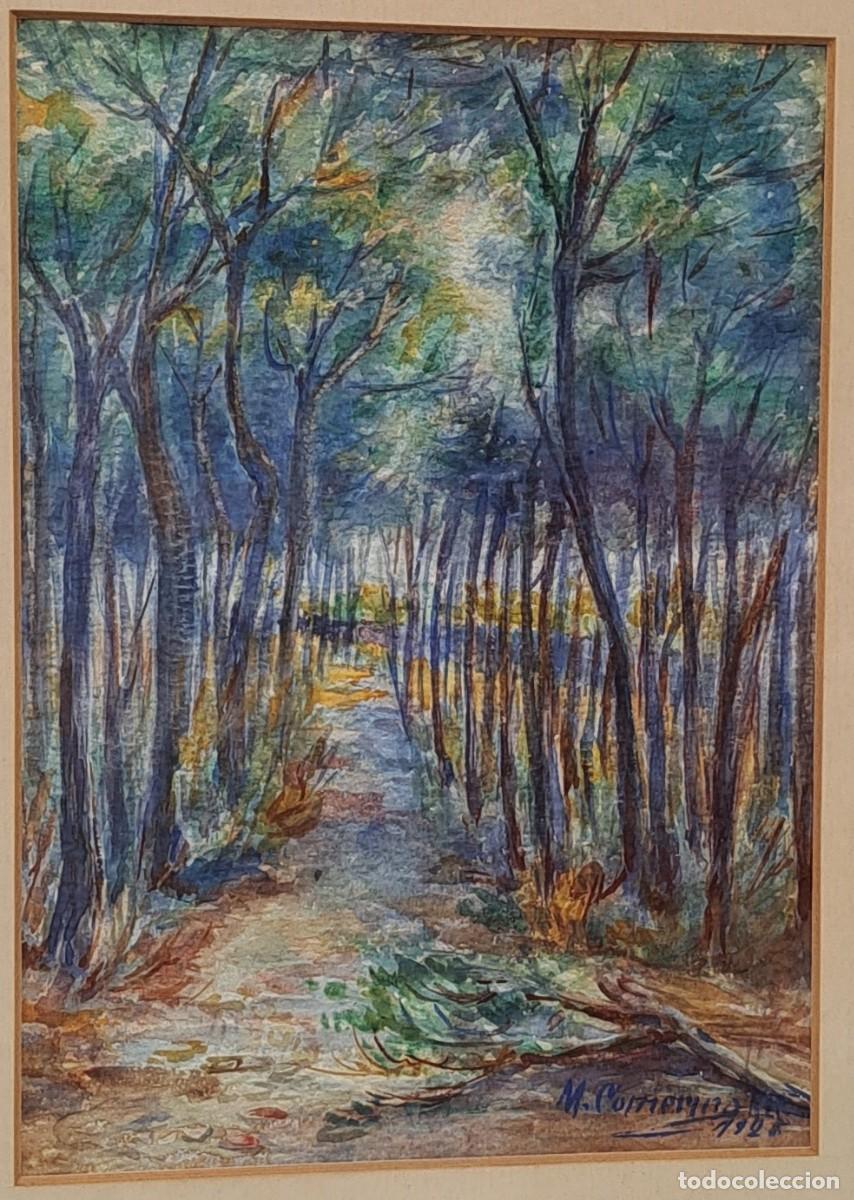 Arte: Acuarela de M. Comerma a&ntilde;o 1925 - Foto 1