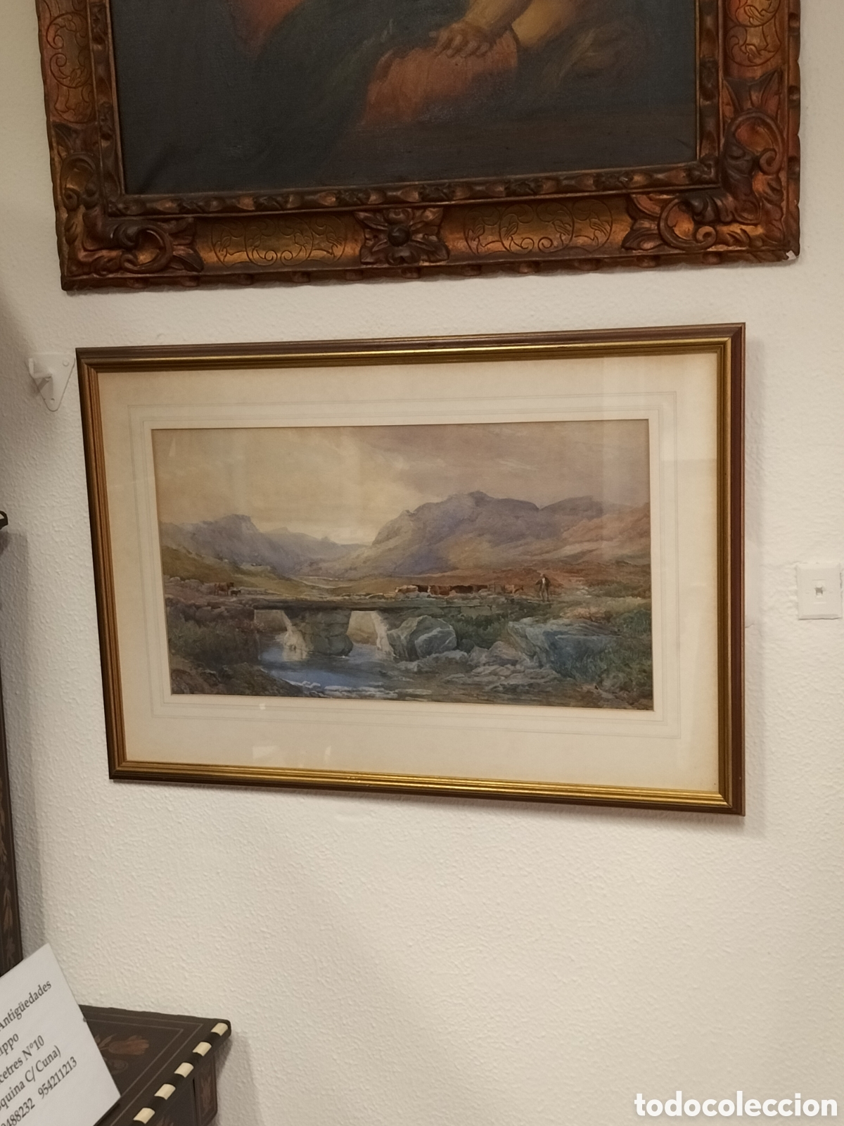 Arte: Acuarela inglesa SXIX - Foto 6