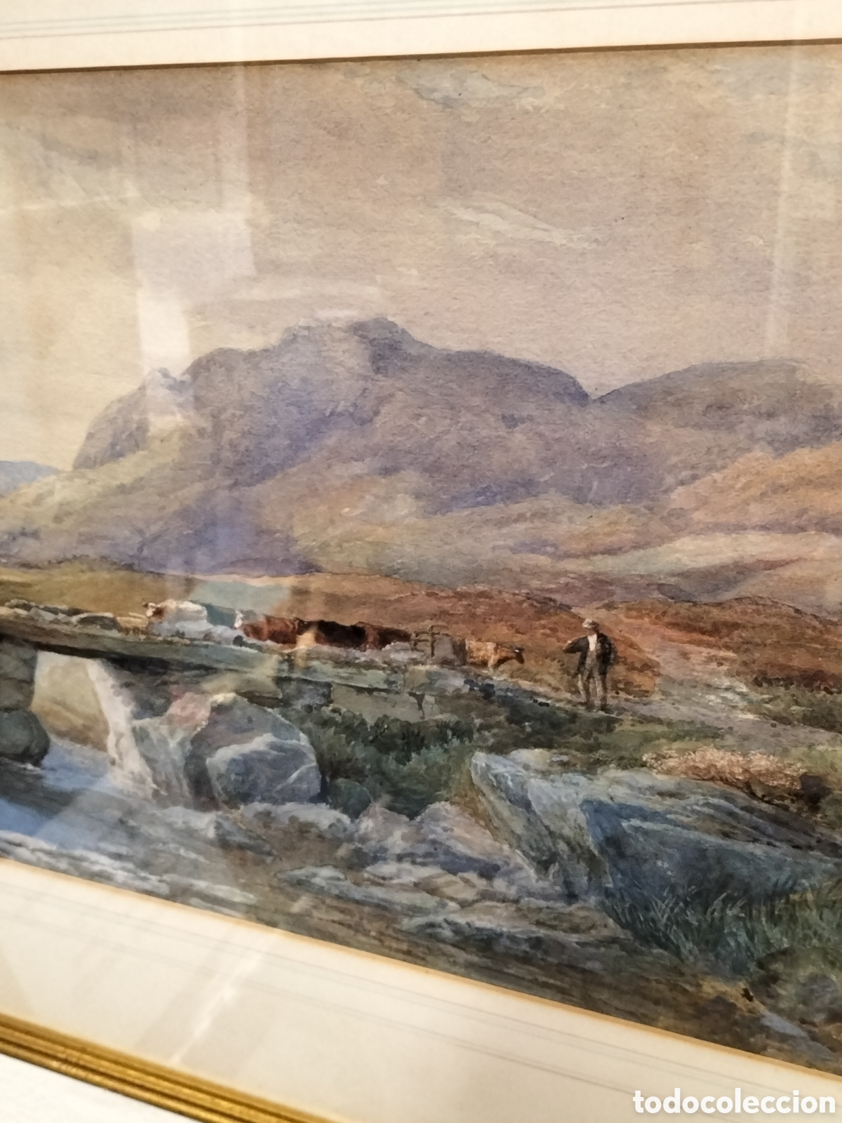 Arte: Acuarela inglesa SXIX - Foto 11