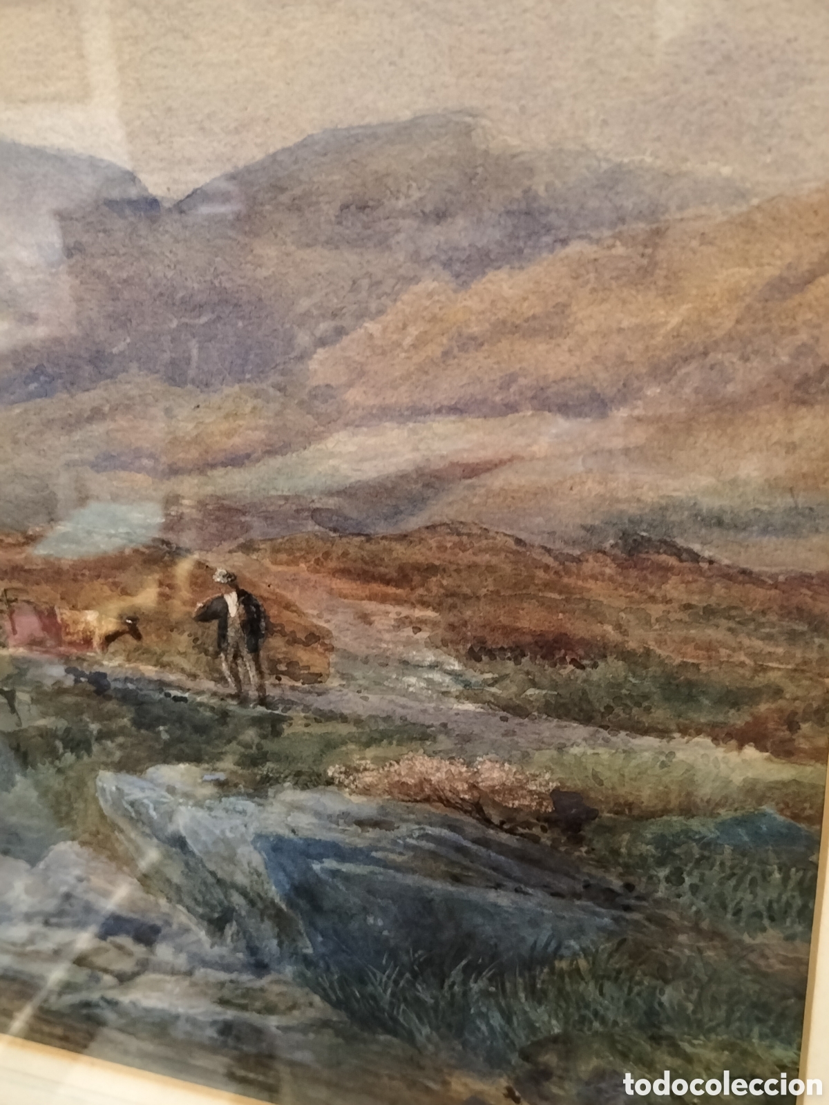 Arte: Acuarela inglesa SXIX - Foto 13