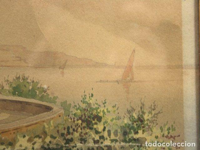 Arte: Aquarelle &Eacute;mile Henry la diligence - Foto 8