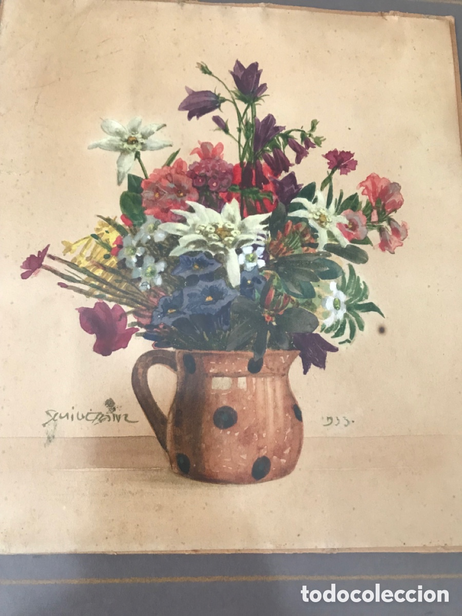 Arte: Antigua acuarela - Foto 3