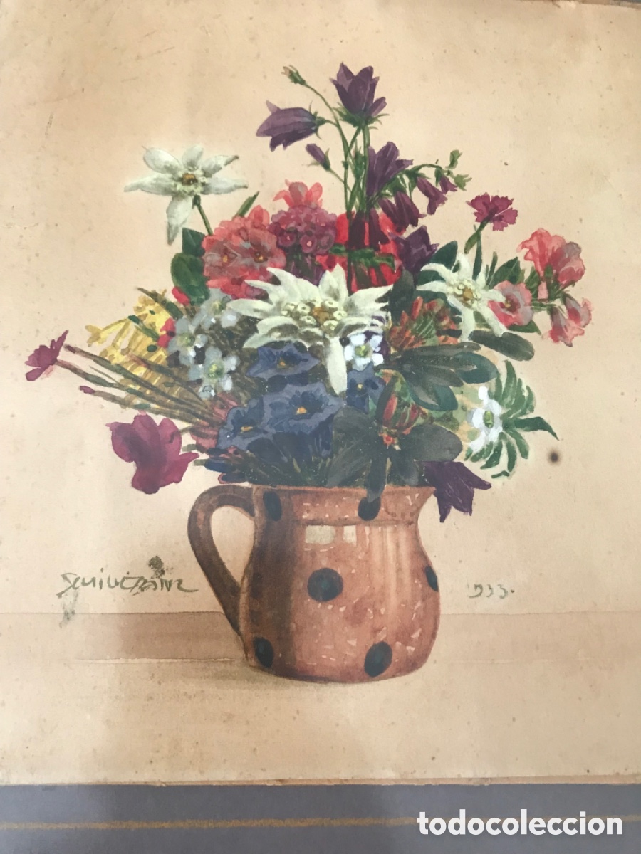 Arte: Antigua acuarela - Foto 4