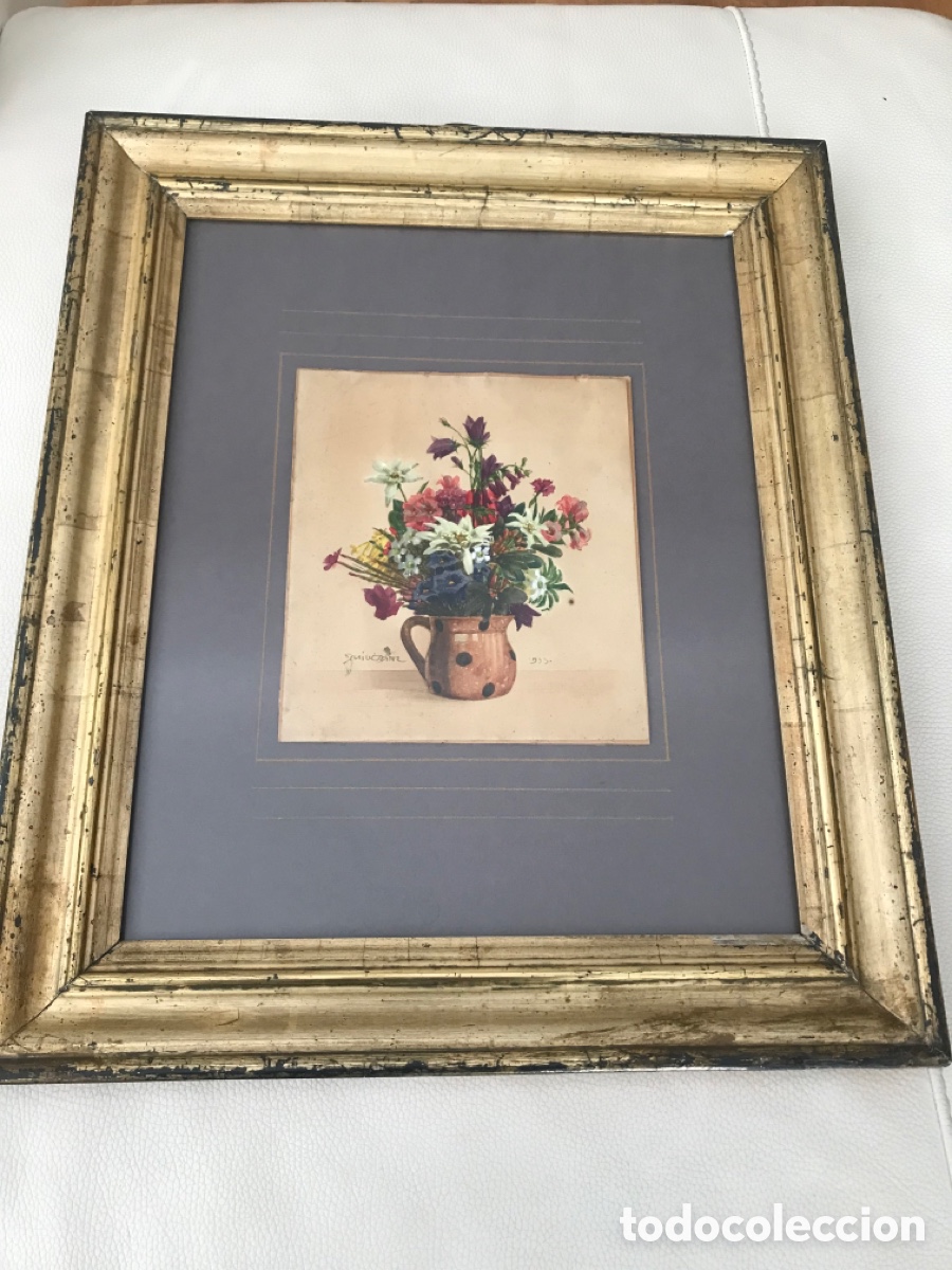 Arte: Antigua acuarela - Foto 1