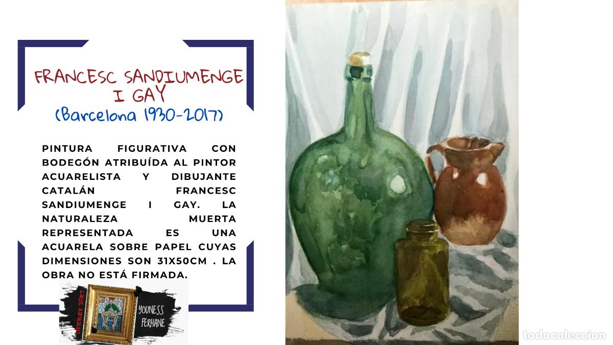 Art: BODEG&Oacute;N ATRIBU&Iacute;DO A FRANCESC SANDIUMENGE I GAY (BCN 1930-2017)