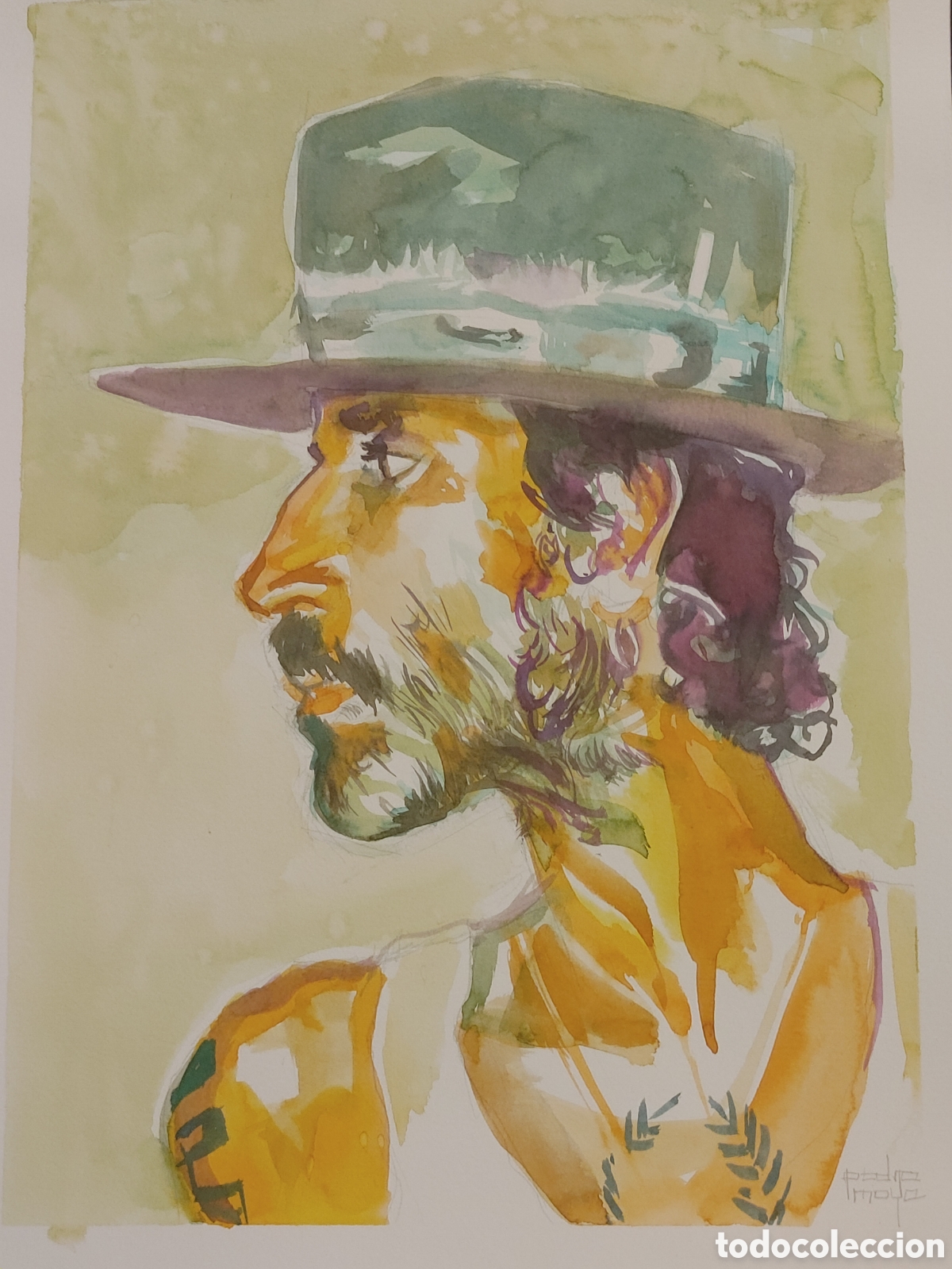 Arte: Leiva de perfil - Foto 1