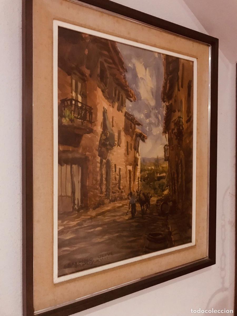 Arte: Prades Ceferino Oliv&eacute; Acuarela - Foto 1