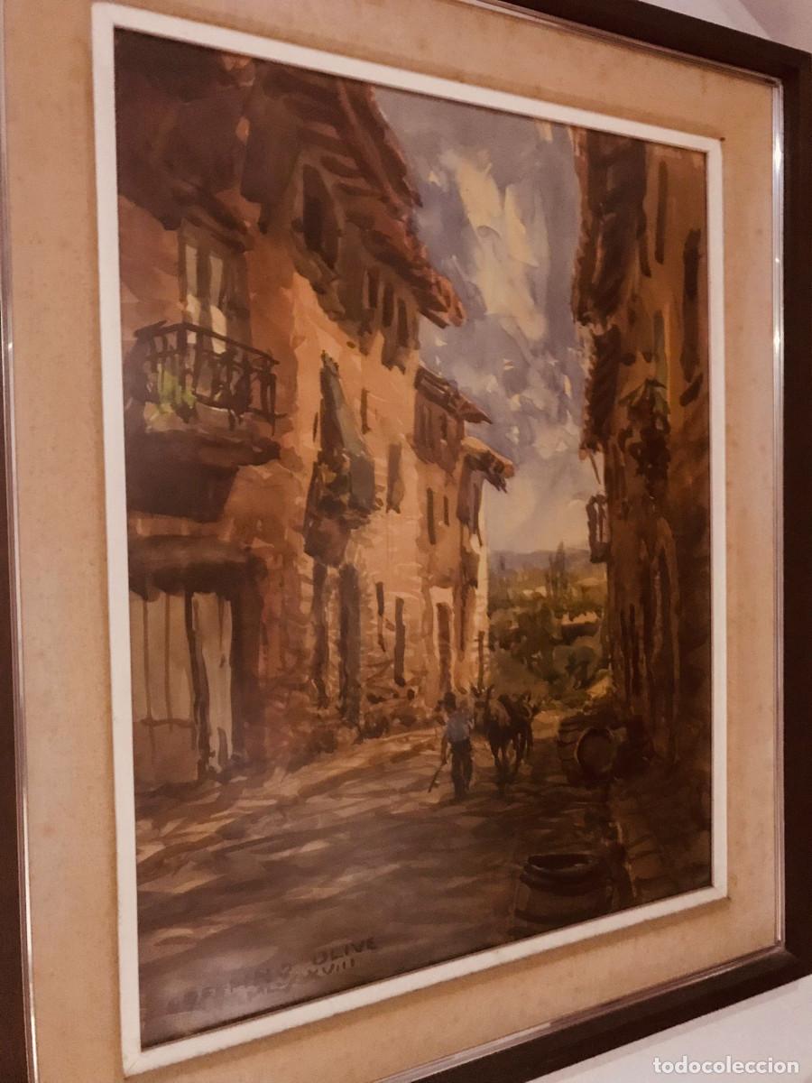 Arte: Prades Ceferino Oliv&eacute; Acuarela - Foto 2
