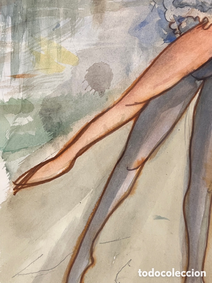 Arte: Acuarela de Bailarines - Foto 6