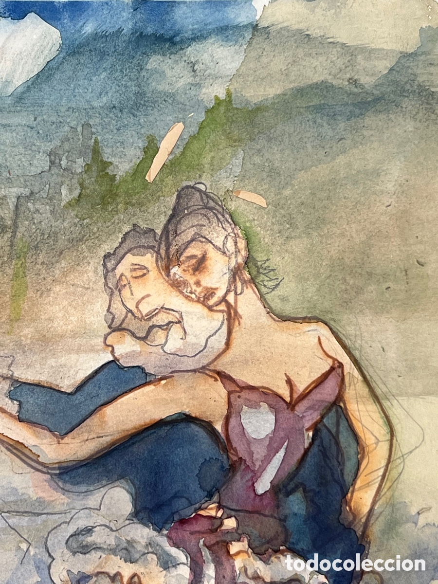 Arte: Acuarela de Bailarines - Foto 9
