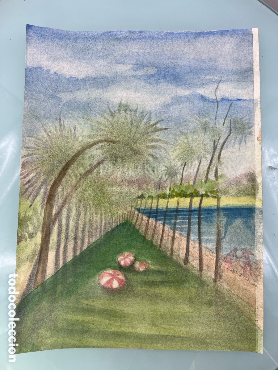 Arte: Acuarela de Paisaje - Foto 1