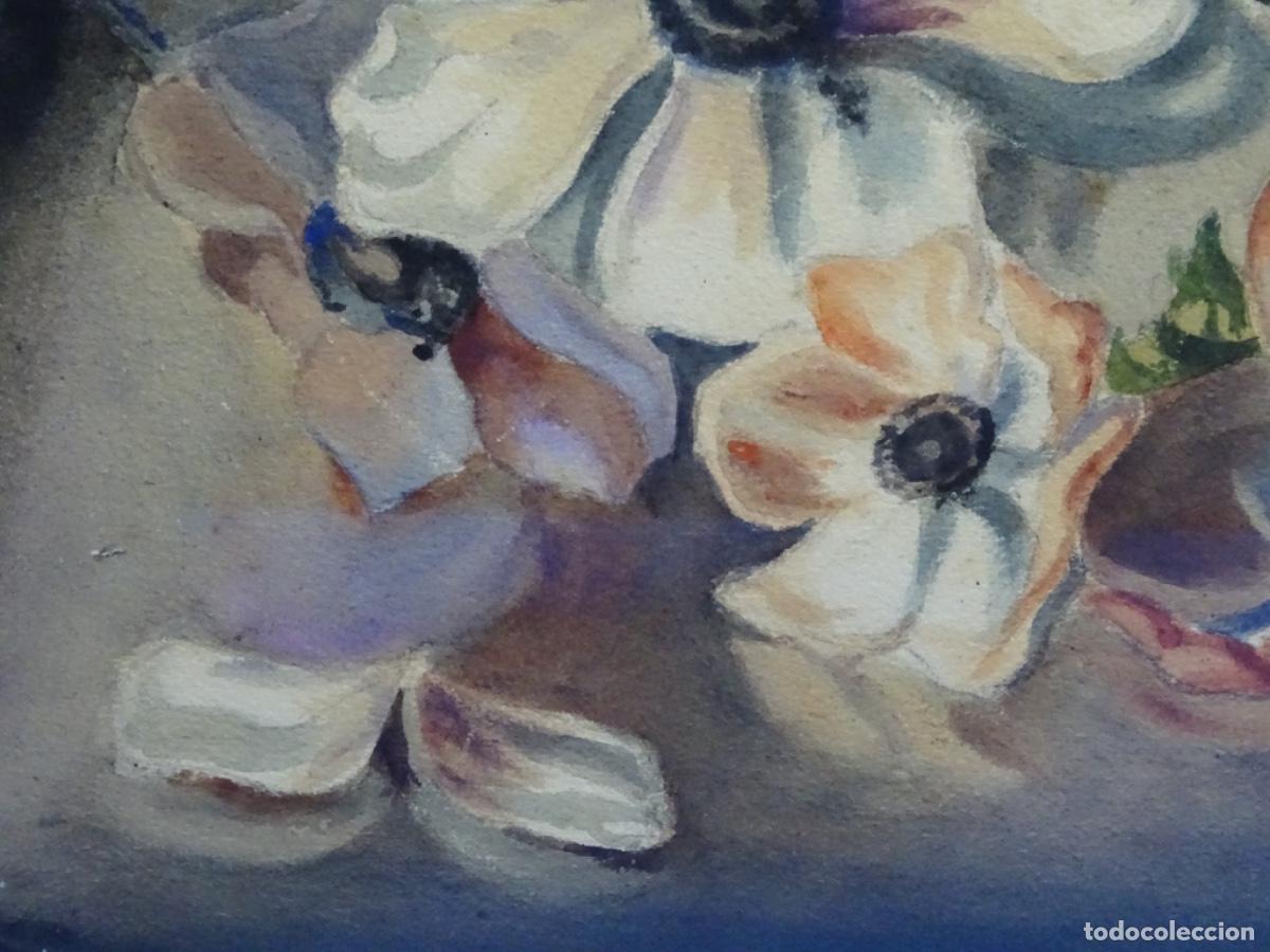 Arte: ACUARELA BLANCHE BERRUCHON 1896. - Foto 5