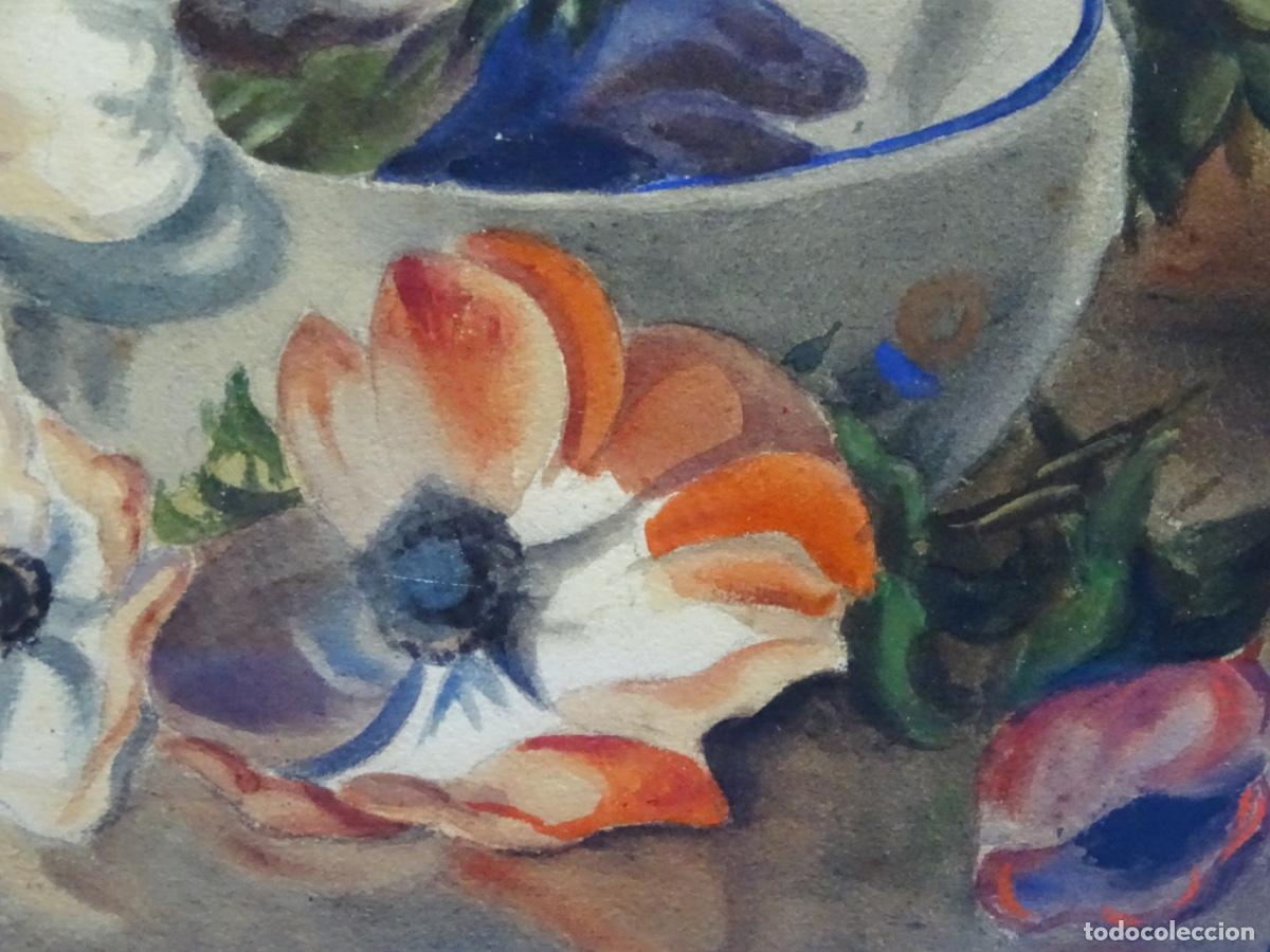 Arte: ACUARELA BLANCHE BERRUCHON 1896. - Foto 6