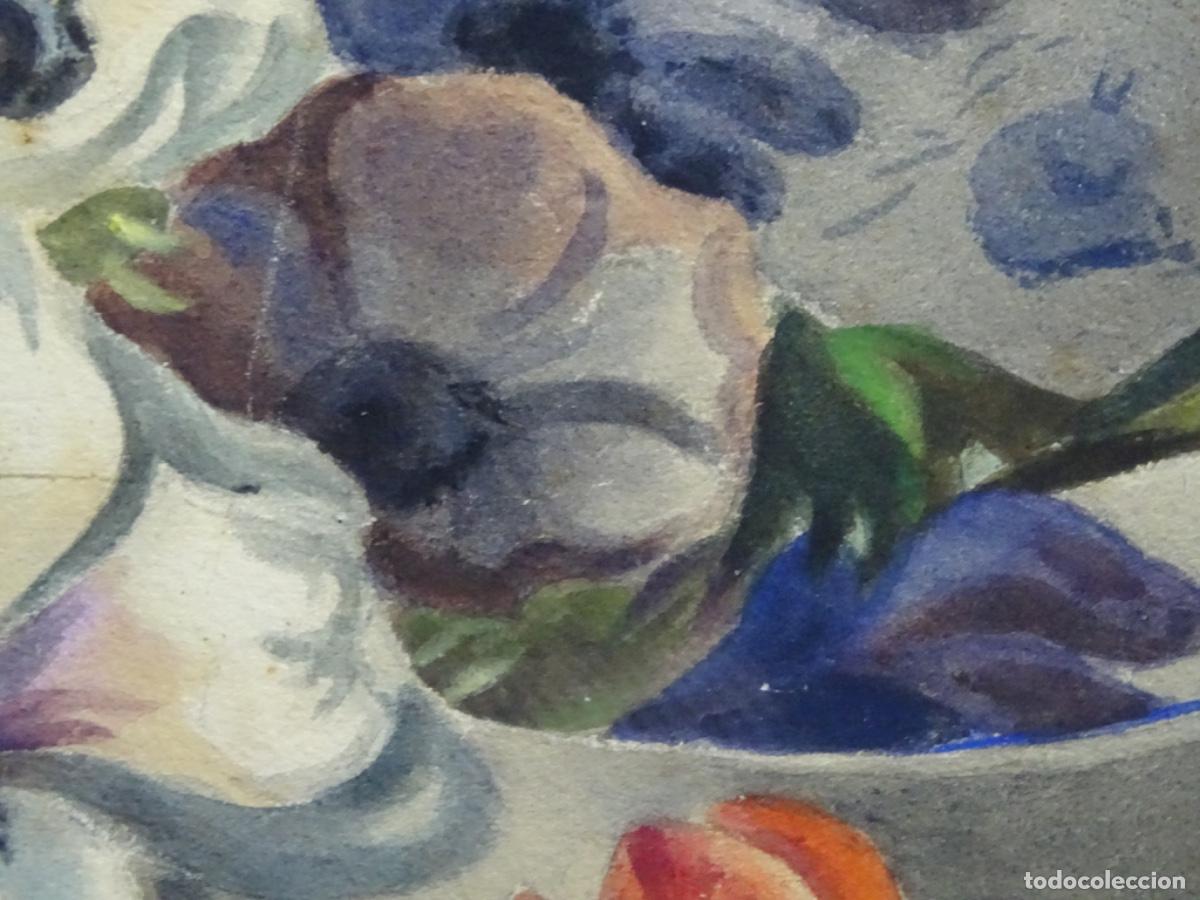Arte: ACUARELA BLANCHE BERRUCHON 1896. - Foto 7