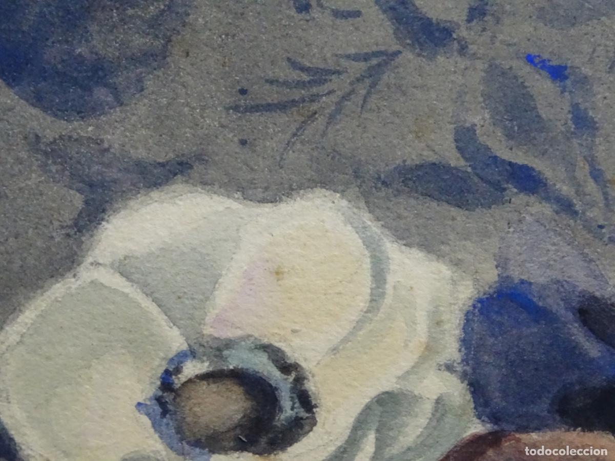 Arte: ACUARELA BLANCHE BERRUCHON 1896. - Foto 9