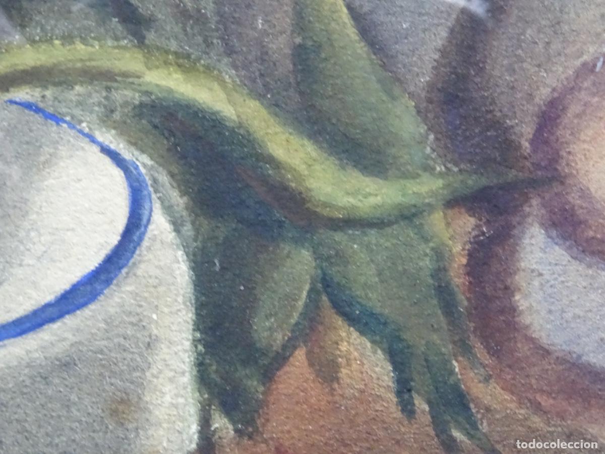 Arte: ACUARELA BLANCHE BERRUCHON 1896. - Foto 10