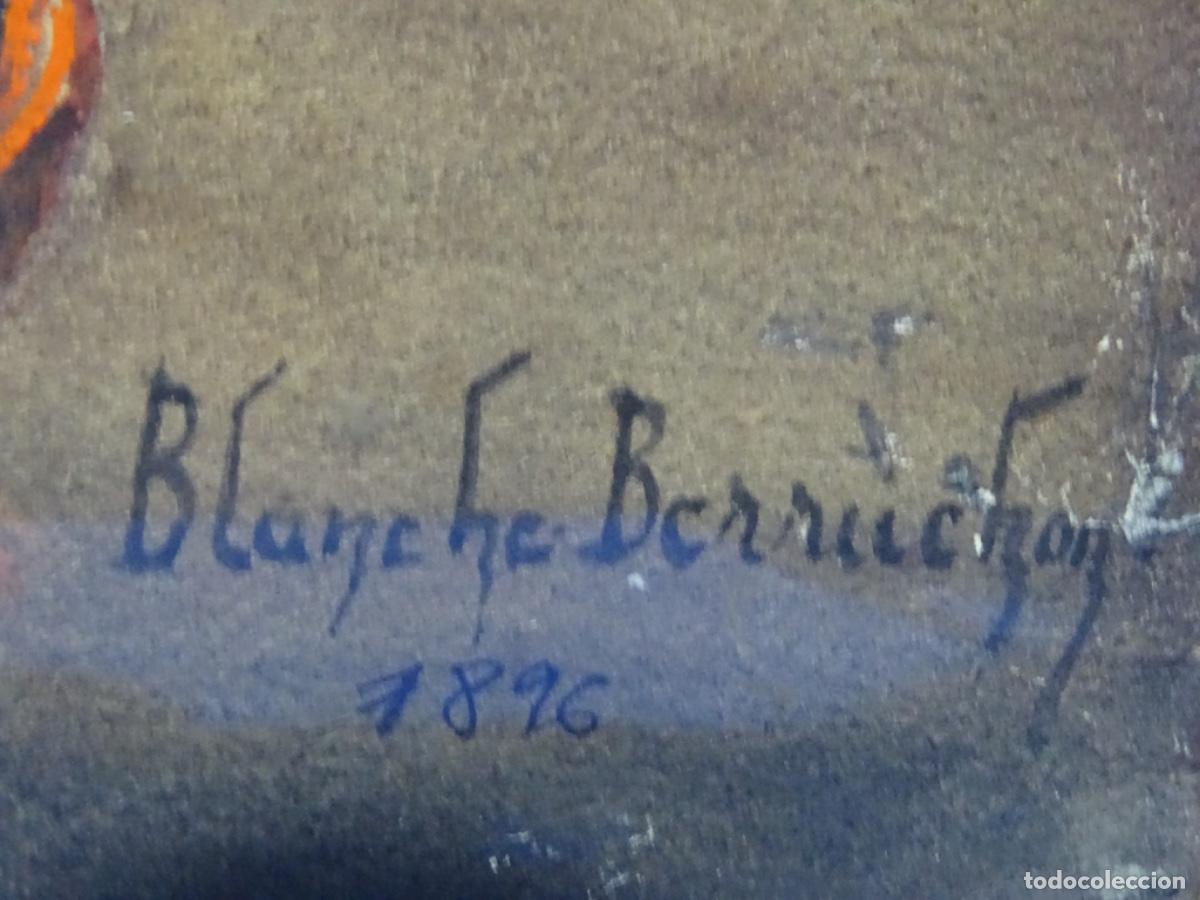 Arte: ACUARELA BLANCHE BERRUCHON 1896. - Foto 12