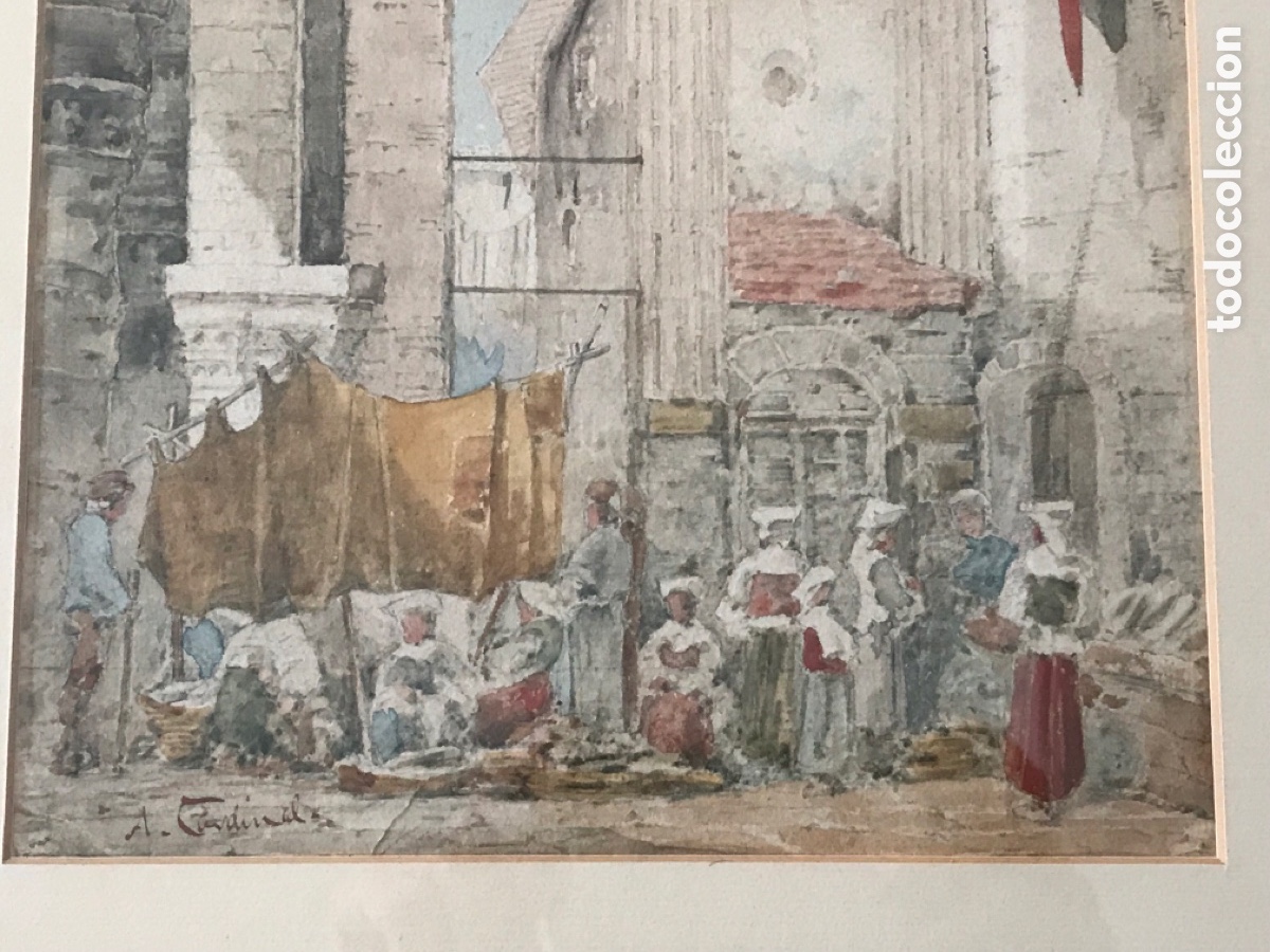 Arte: Antigua acuarela - Foto 11