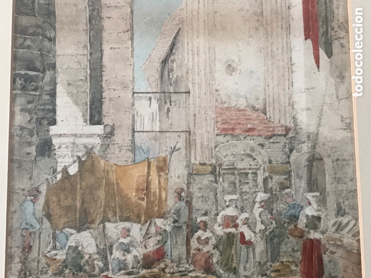 Arte: Antigua acuarela - Foto 12